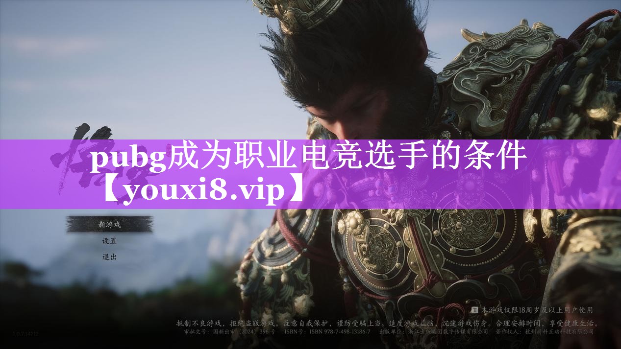 pubg成为职业电竞选手的条件